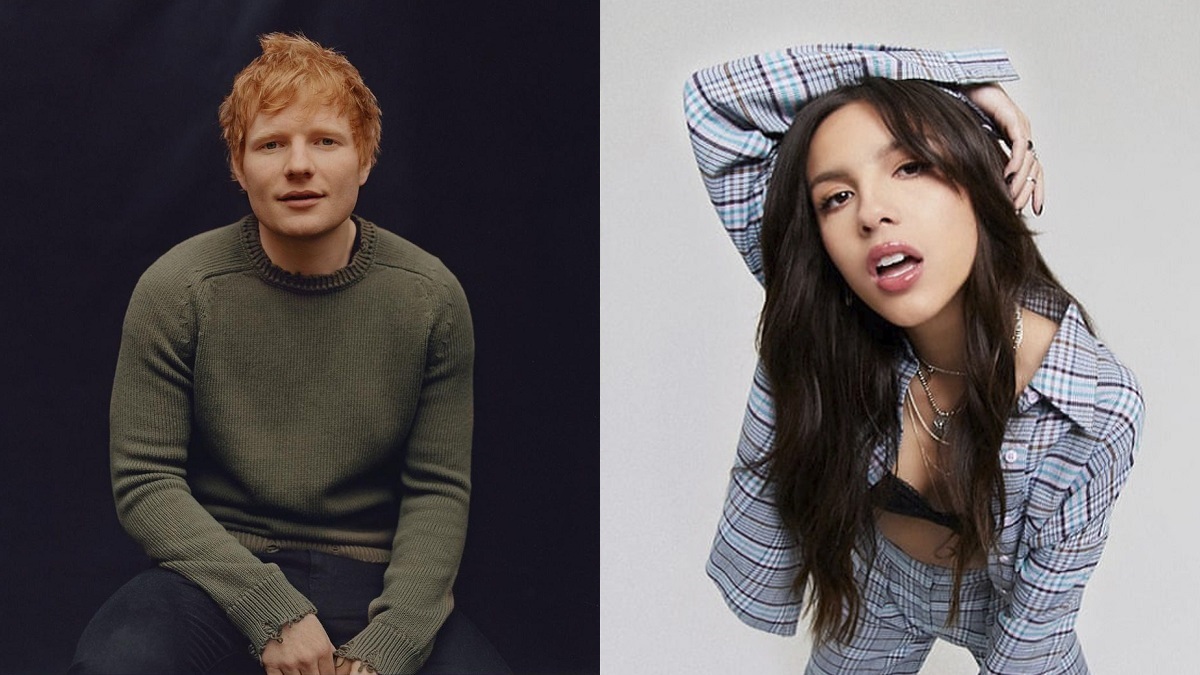 Ed Sheeran compara Olivia Rodrigo com outra cantora
