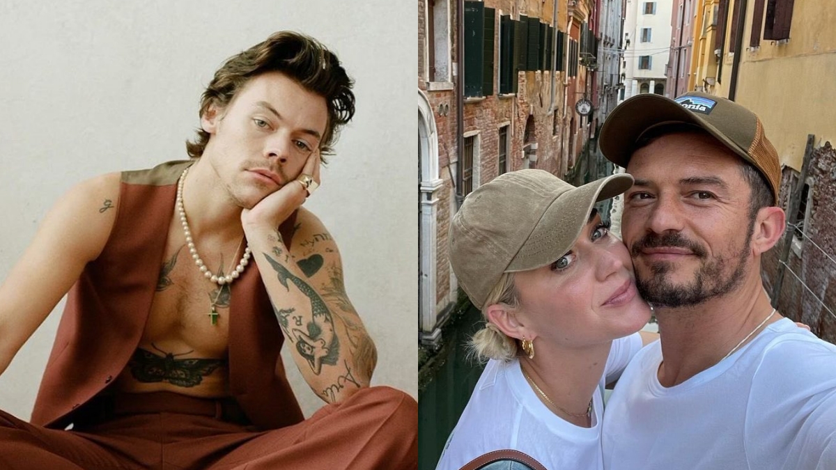Harry Styles e Katy Perry se encontram e passeiam juntos pela Itália