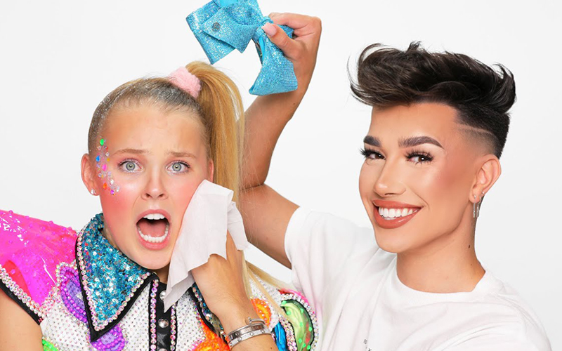 JoJo Siwa passa por transformação chocante feita por James Charles e