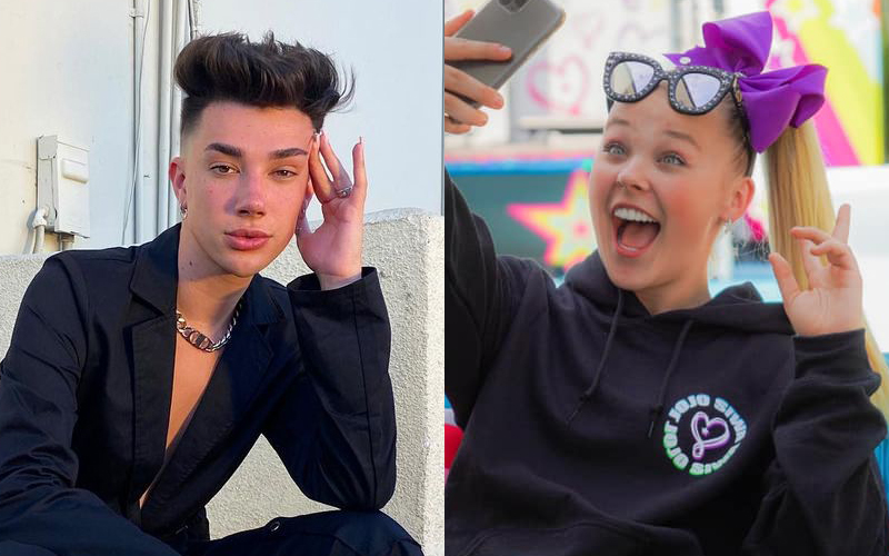 James Charles fala sobre decisão de JoJo Siwa de se assumir LGBTQ+