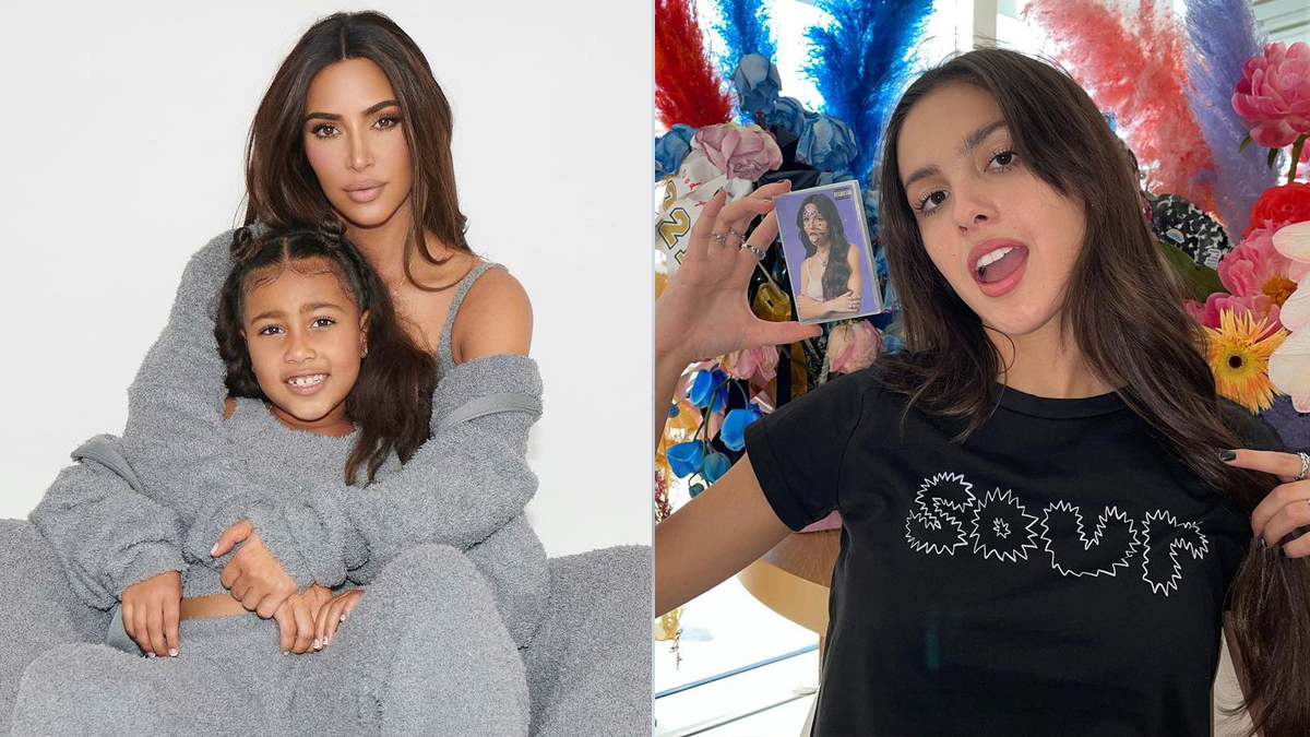 Kim Kardashian diz que ama música de Olivia Rodrigo e North West desmente a mãe em vídeo hilário