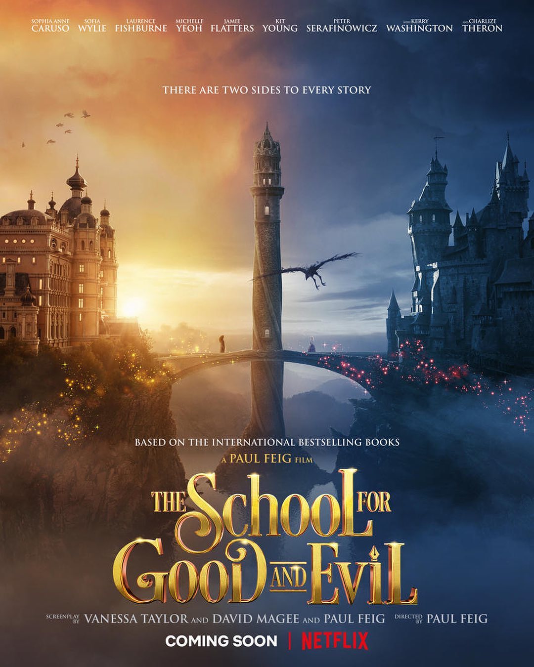 Escola do Bem e do Mal: Netflix libera teaser de novo filme de fantasia com Sofia Wylie, de 'HSMTMTS'