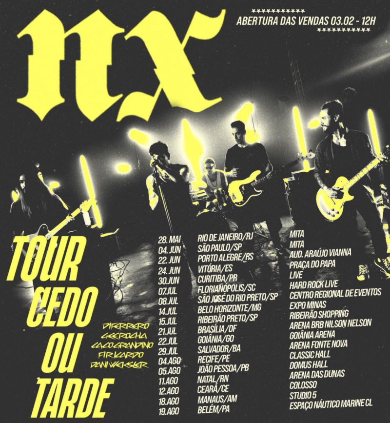nx zero tour