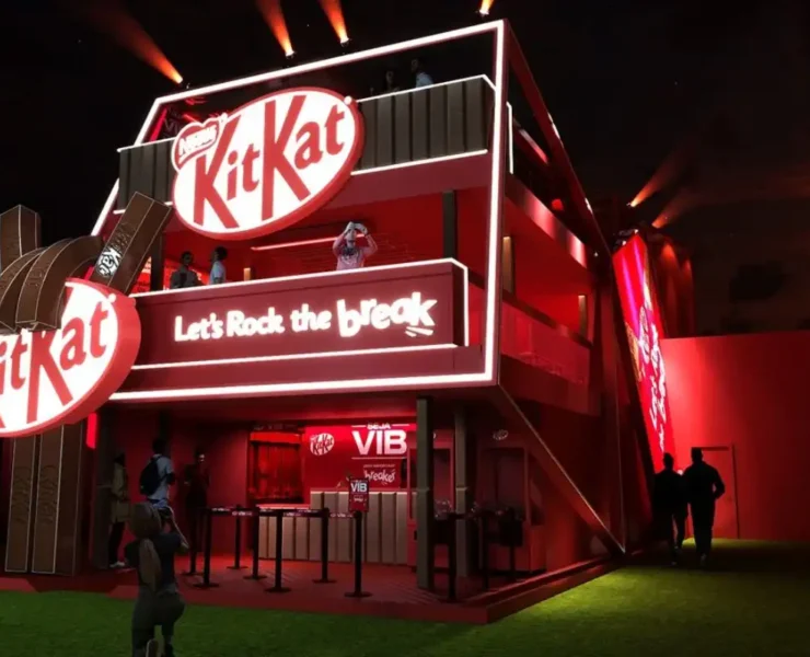 KitKat® prepara estande de três andares e experiências inéditas para o Rock in Rio 2026